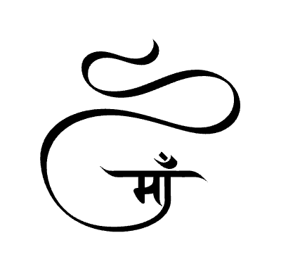 Maa Calligraphy Art — Maa calligraphy in Hindi