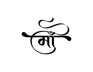 Maa Calligraphy Art — Maa calligraphy in Hindi