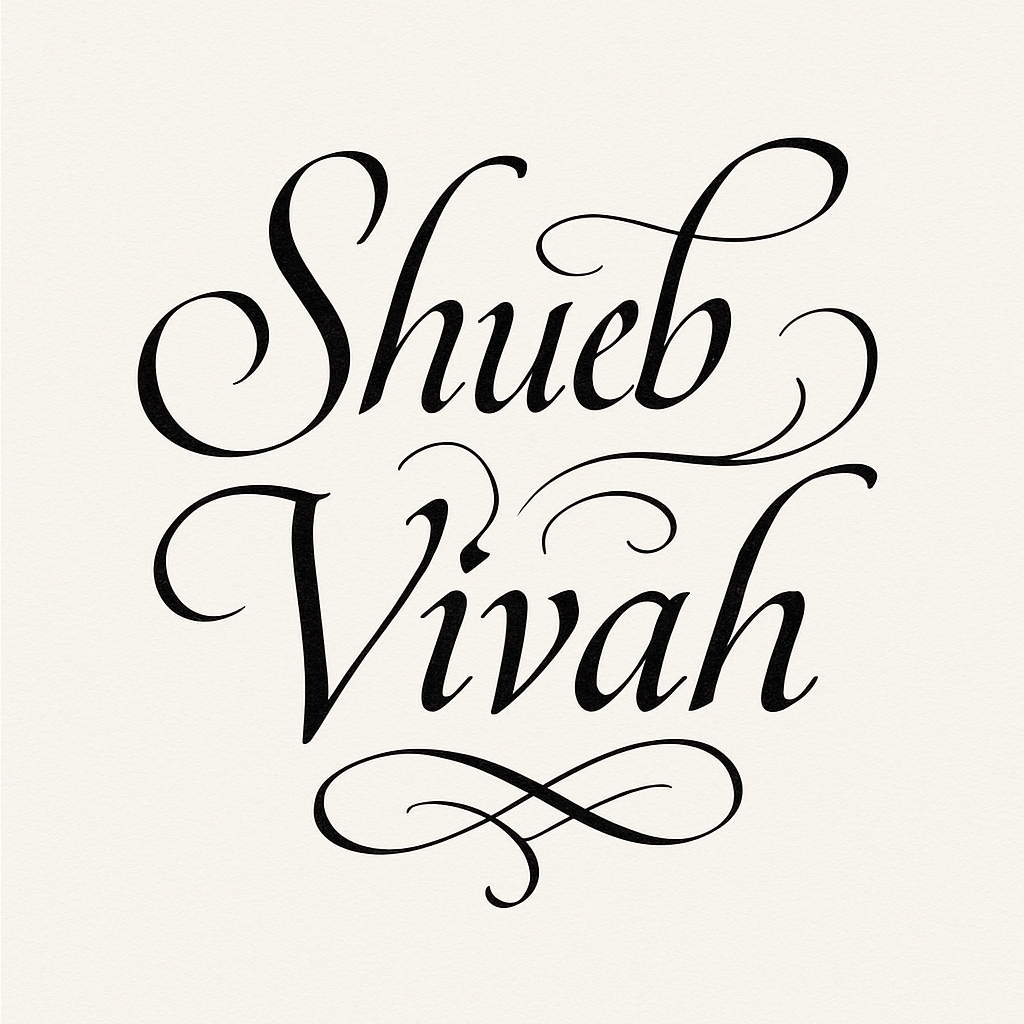 AI image generator rendering of Shubh Vivah