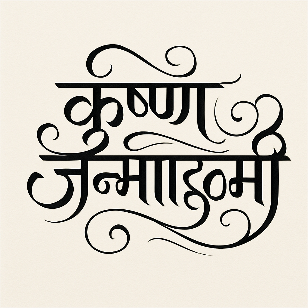 AI image generator rendering of कृष्ण जन्माष्टमी