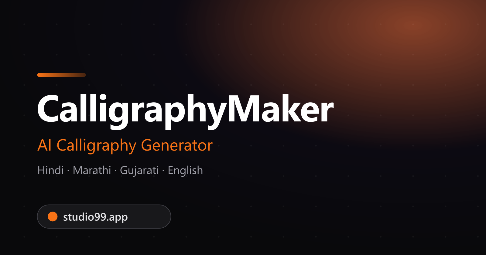 Calligraphy Maker by Studio99 screenshot 1